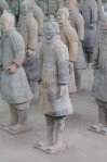 Terracotta warriors at Xian, China